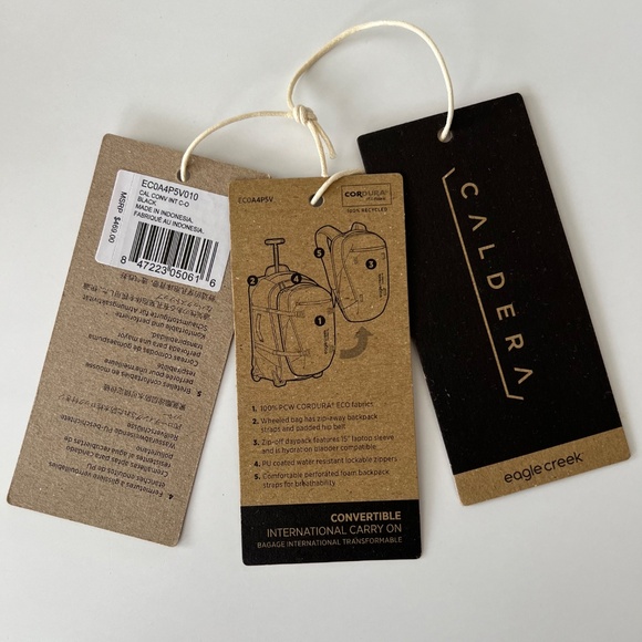 Eagle Creek Caldera 37L Convertible International Carry-On Bag - Picture 15 of 16